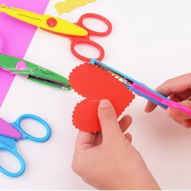 DIY Handmade Shear Paper Pinking Cut Handicraft Laciness Zig Zag Student Kid Creative Diary Craft Album Scrapbook Photo Scissor