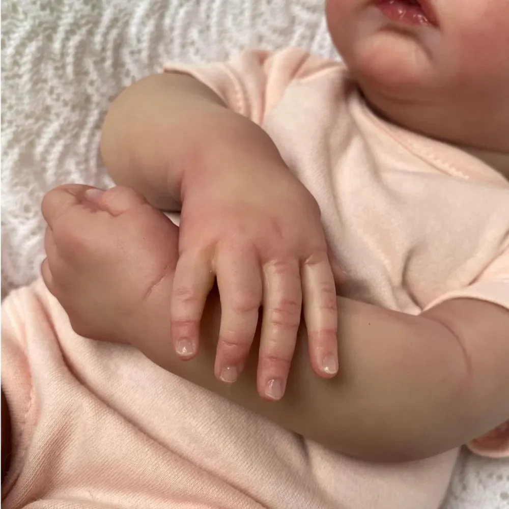18Inch Meadow Bebe Reborn Dolls Handmade Painted Newborn Baby Doll Toys For Kid's Gift Muñecas Reborn