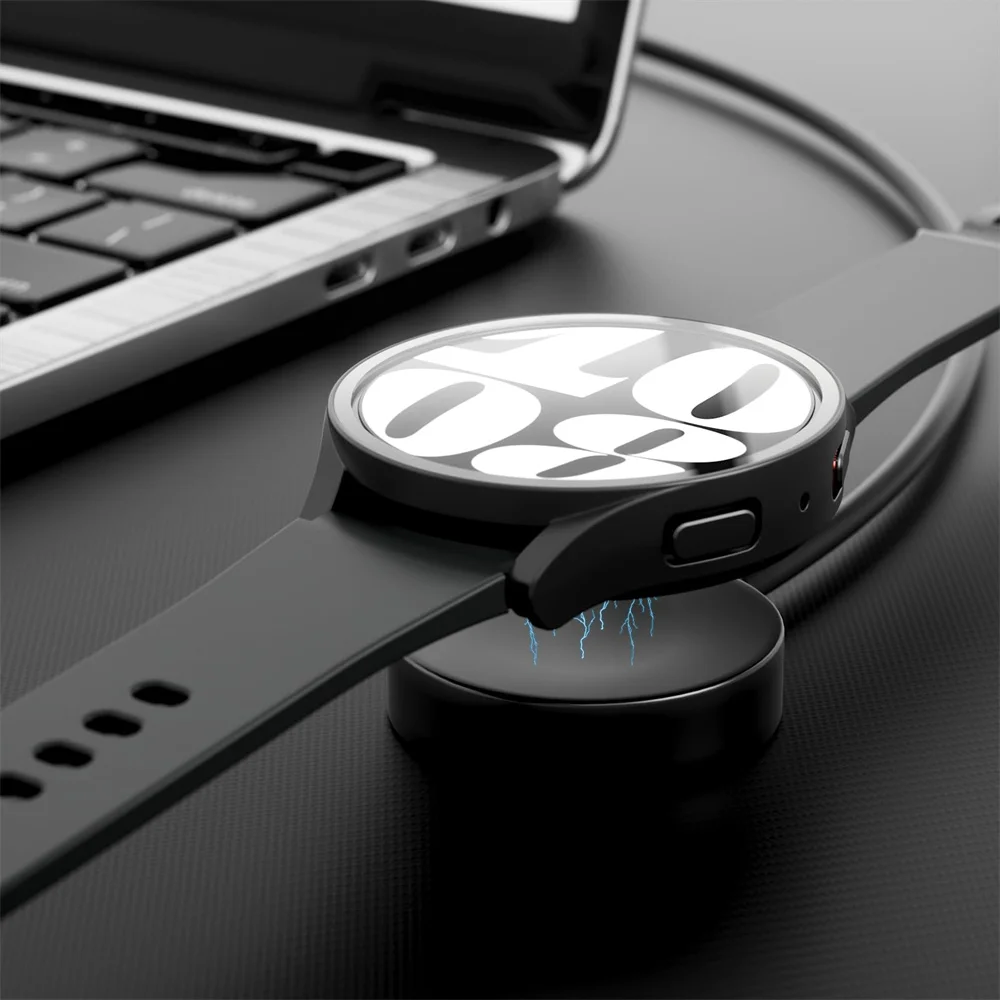 Tempered Glass+Case for Samsung Galaxy Watch 7/6/5/4 cover 44mm 40mm Full PC bumper screen protector Galaxy watch FE Accessories