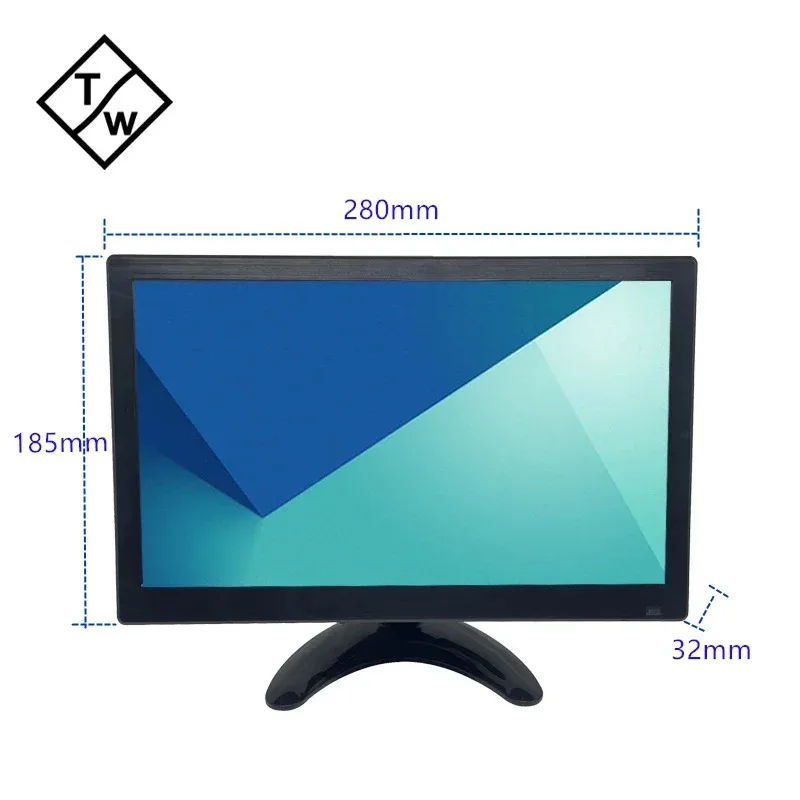 Montaje en pared de escritorio 1366x768 HD Panel 11 pulgadas 11,6 pulgadas LCD LED Monitor