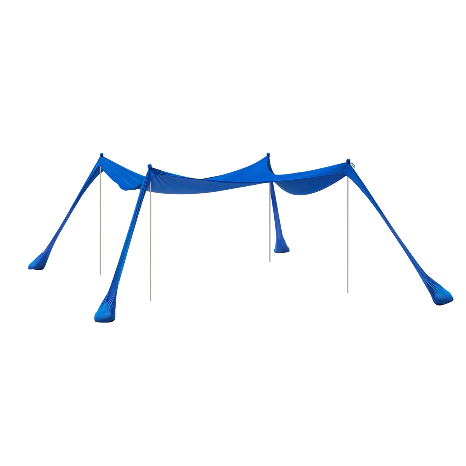 SoBuy OZT02 Lycra Strandzelt Tragbarer Strandzelt mit Alu-Stangen Sonnenschutz einfacher Aufbau für Strand