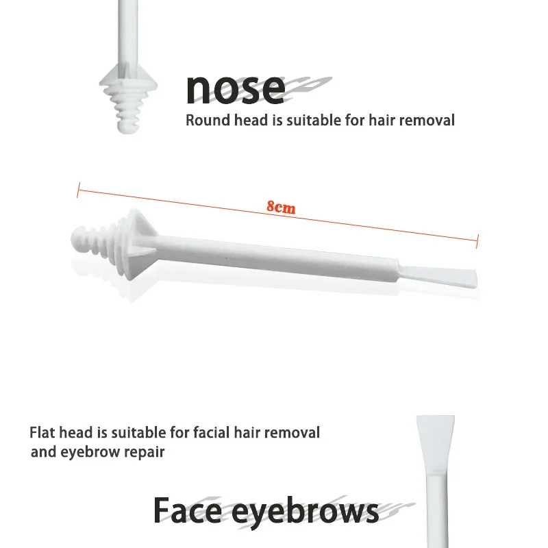 Draagbare Neus Haar Stok Wax Bean Set Neus Wax Applicators Voor Pijnloos Neus Ontharing Tool Wax Accessoires Bijenwas Veilig