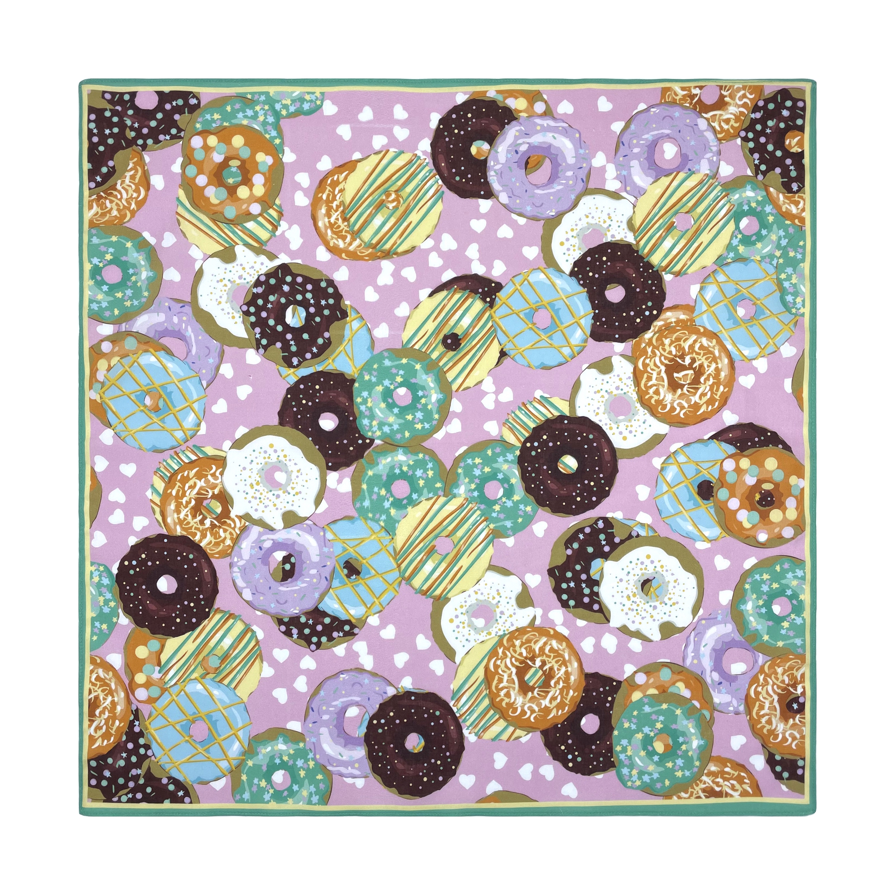 ファッション新デザイン女性美しい花レトロヒップホップ綿 100% バンダナスクエアスカーフヘッドバンドペイズリーギフト女性/女の子