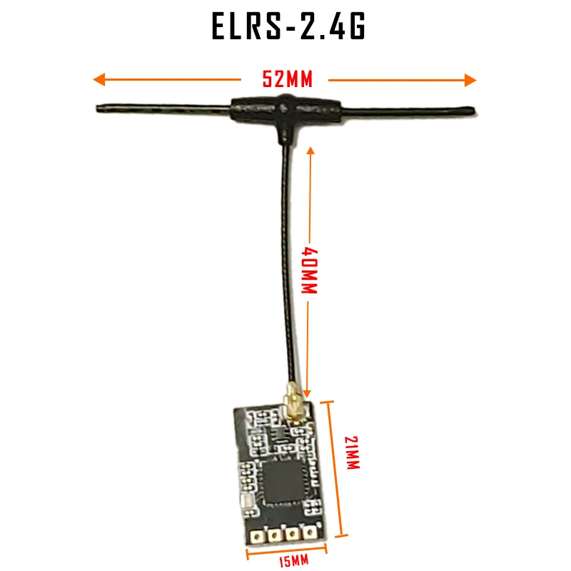 915MHz/2.4GHz NANO ExpressLRS ELRS Radio Nano Long Range Receiver for RC FPV Traversing Freestyle DIY Drone Parts