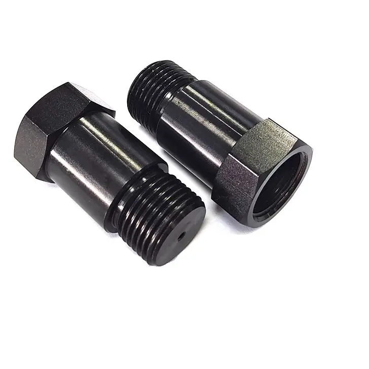 Espaçador do sensor do oxigênio do CNC, expansão, adaptador Dustproof, reparo do Lambda, 43mm, M18 * 1.5