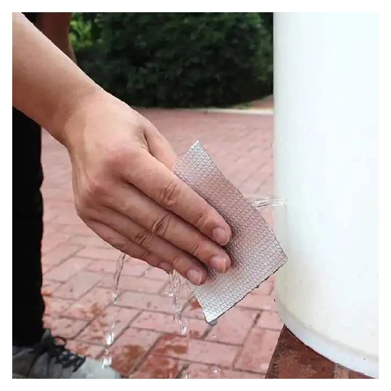 Cinta impermeable a prueba de fugas para techo, cinta adhesiva de papel de aluminio, reparación de grietas, tuberías antifugas, paredes, pegatina para fugas, cintas súper Nano