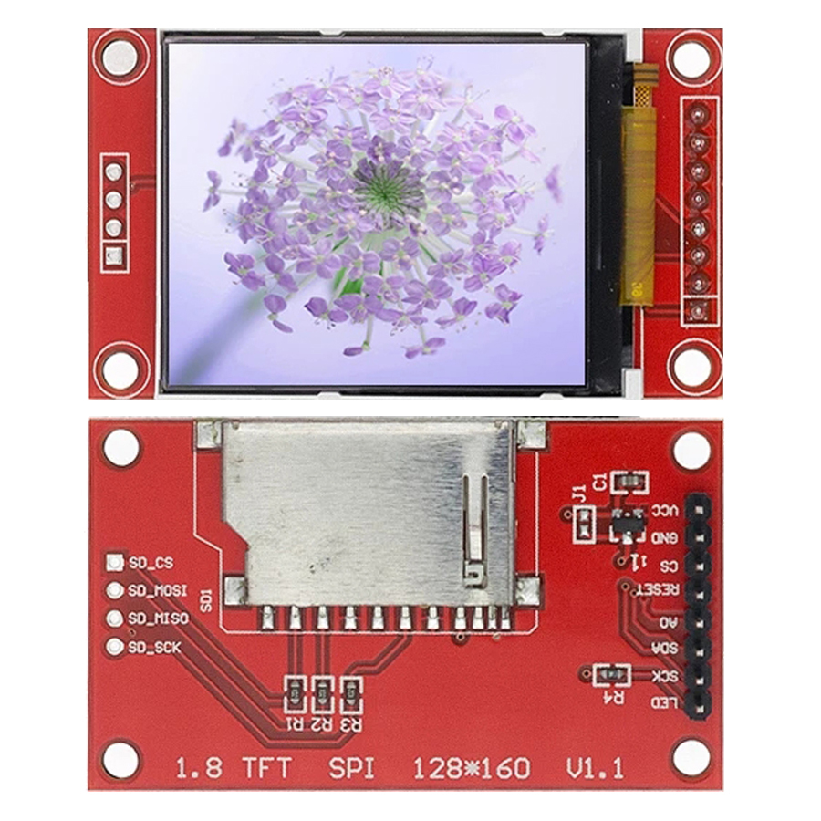 AITEXM ROBOT TFT-дисплей IPS 7P SPI HD 65K полноцветный модуль ST7735 с сенсорным экраном для Arduino различные размеры разре...