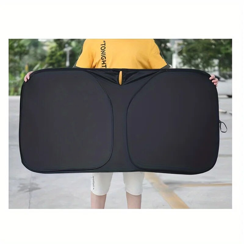 Car Sun Visor, Front Windshield Sunshade, Sun Protection, Interior Cooling Sunshade, Convenient Storage, Thickened Gift Bag