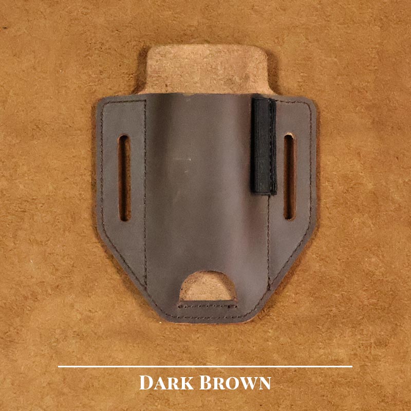 1Pcvintage Lederen Taillezak Voor Buitentool, Opknoping Van Koeienhuid, Draagriem Voor Heren