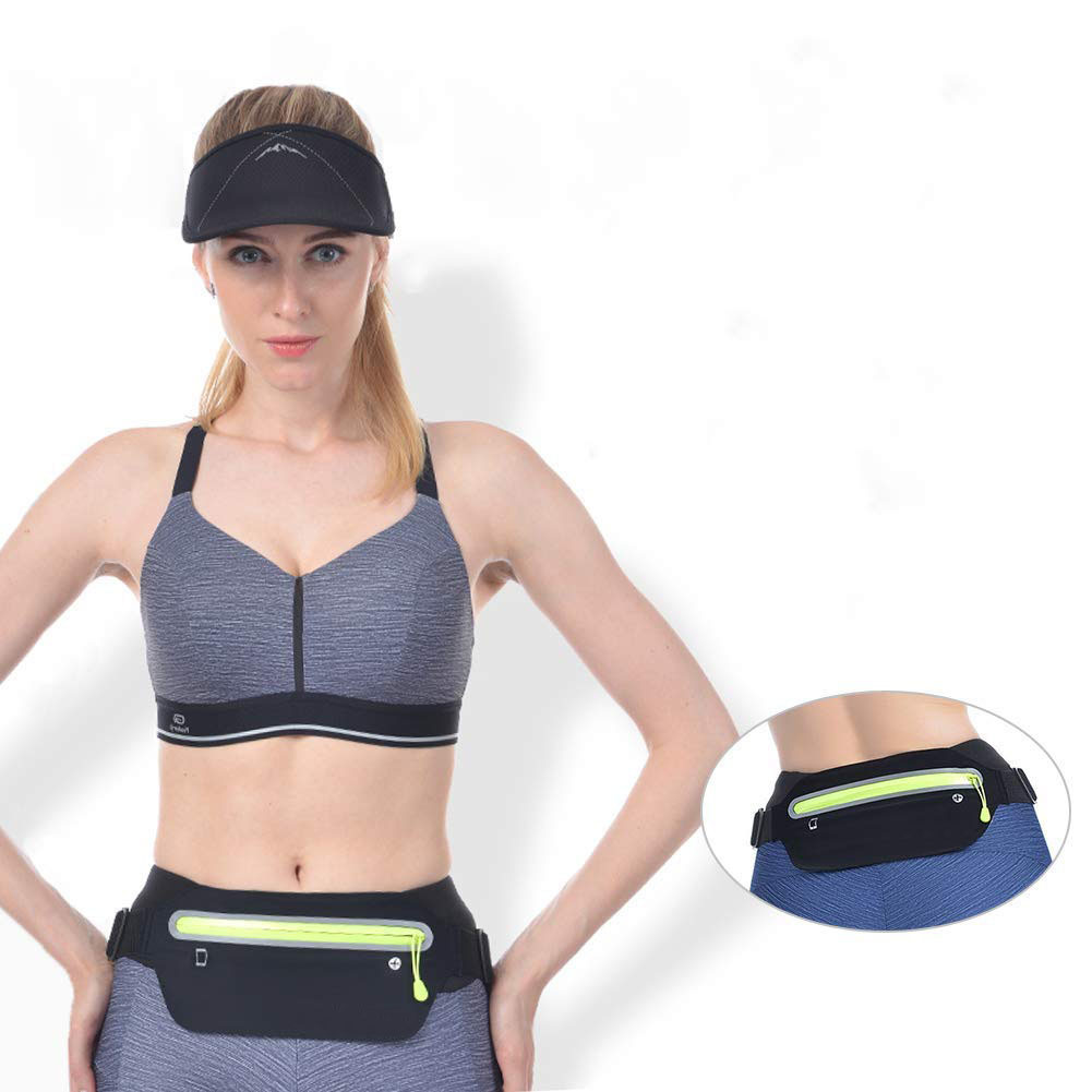 Riñonera deportiva ajustada para hombre y mujer, bolsa multifuncional para teléfono para correr, impermeable, ocio al aire libre, 6,5 pulgadas, novedad