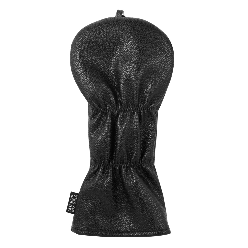 Cubierta de cuero PU negro para conductor, cubierta de cabeza de Golf bordada, REMOVE BEFORE FLIGHT, Putter, 420cc, 460cc