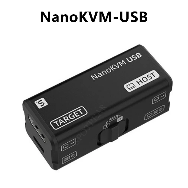 Sipeed NanoKVM-USB NanoKVM USB Tool-Kit Option с пальцами 4K USB KVM для серверных/SBC