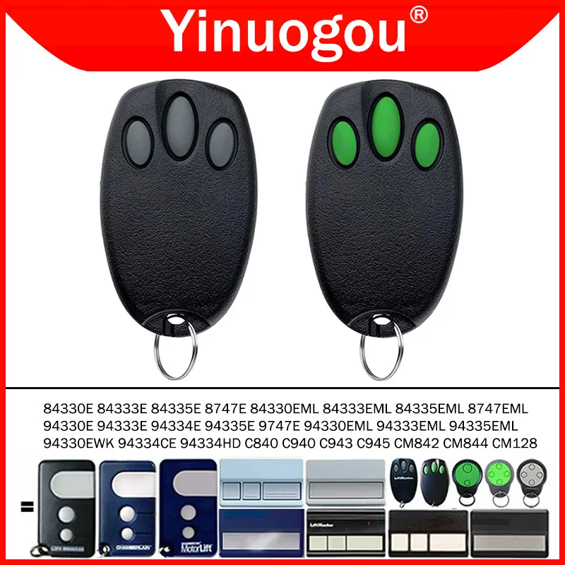 LiftMaster 94335E 94335EML 1A5639-7 Gate Remote Control MERLIN C945 C943 C940 C840 Garage Door Opener 433.92MHz Hand Transmitter