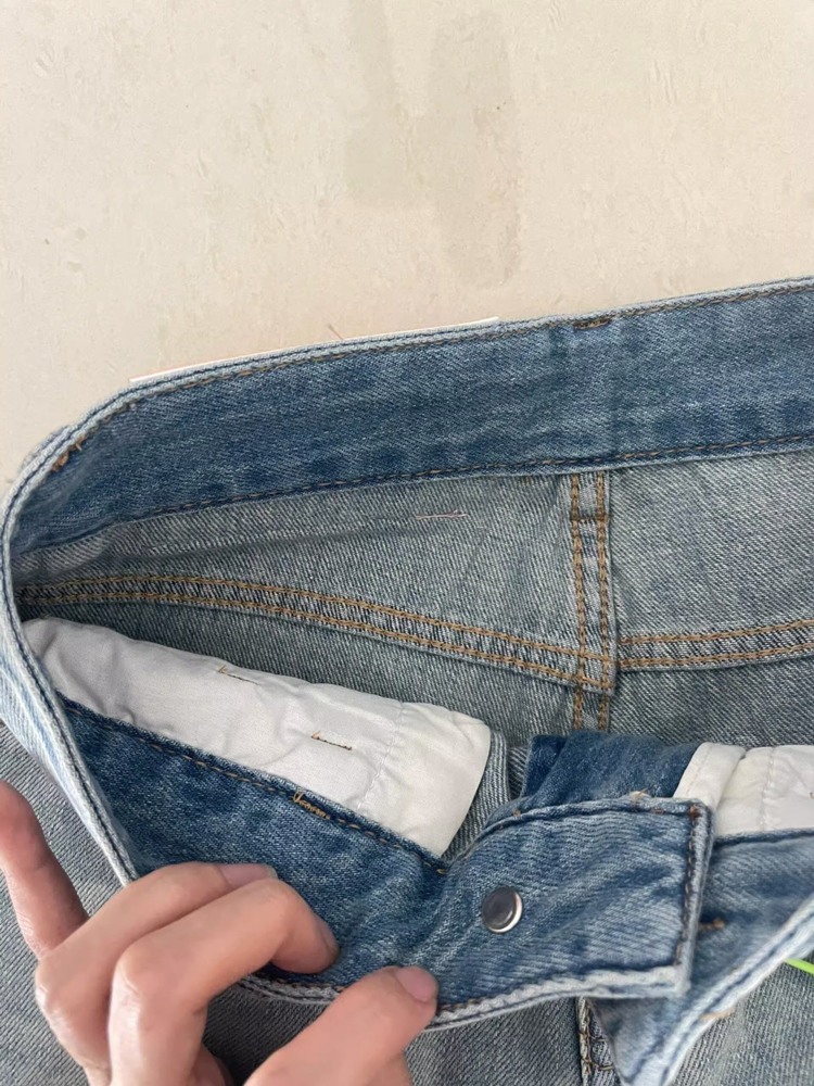 Mulheres perna larga calças de brim baggy senhora vintage y2k punk cintura baixa solta calças jeans streetwear moda lixo longo skater