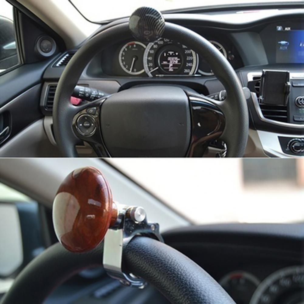 Bola Universal para volante de coche, accesorios antideslizantes para coche, mango de ayuda, bola elevadora, perilla giratoria