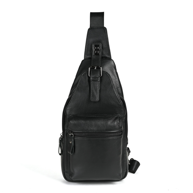 Modedesigner Luxus Herren Brusttasche Echt leder Taktil Rucksack Outdoor Sport Schlinge Schulter Kreuz Taschen Gürtel tasche
