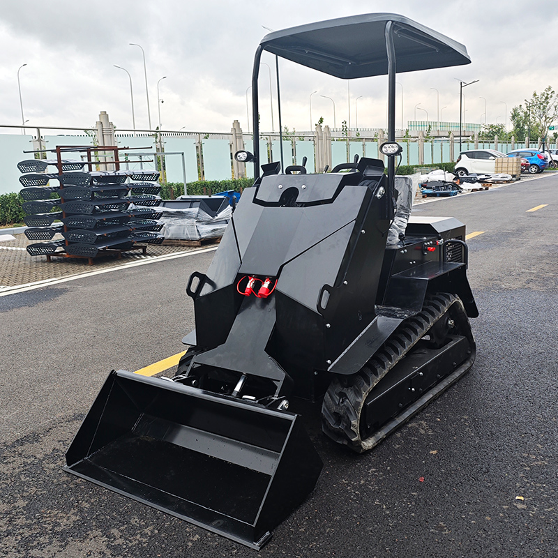 Customized Cheap EPA Engine Mini Skid Steer Crawler Loader Infront Skid Steer Loader with attachments