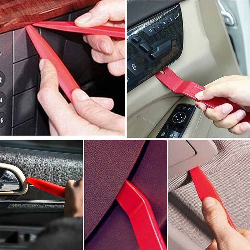Car Door Clip Panel Trim Removal Tools Kit Auto Interior Hand Disassembly Tool Car Audio Removal Trim Clip Dashboard Repair
