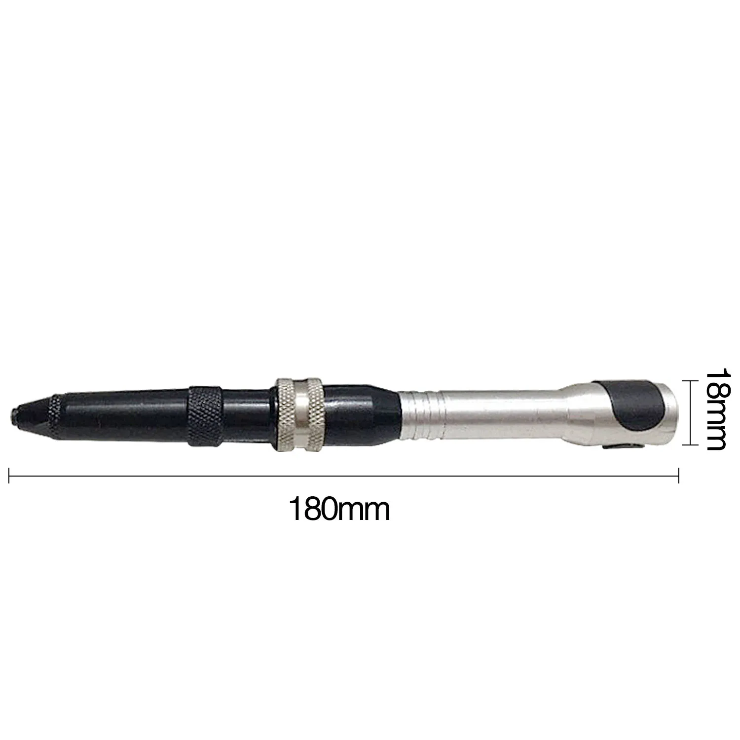 Pieza de mano de martillo con sistema de eje flexible Foredom # 15: Ideal para el ajuste y el texturación de piedras de joyería