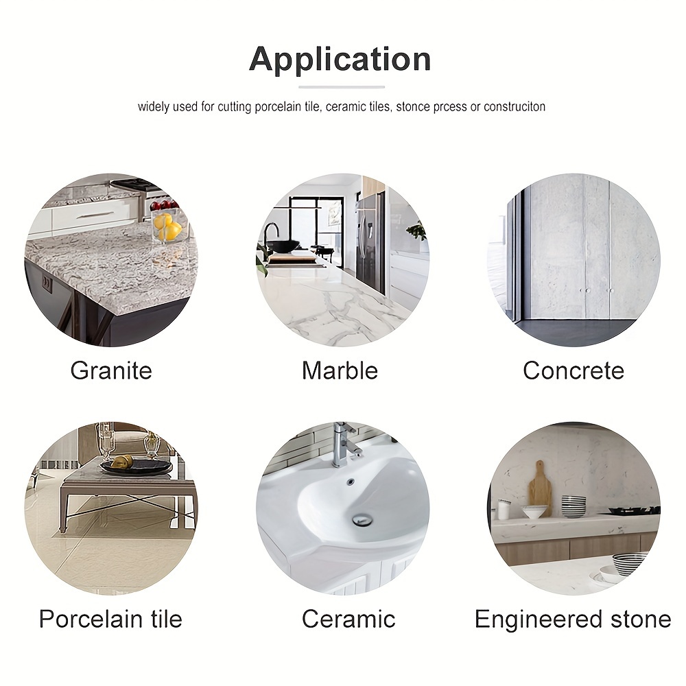 Hochwertiges 115mm Diamant sägeblatt, Granitmarmor-Schneid scheibe, Keramik fliesen blatt zum Diamant-Trocken schneiden von Blade color