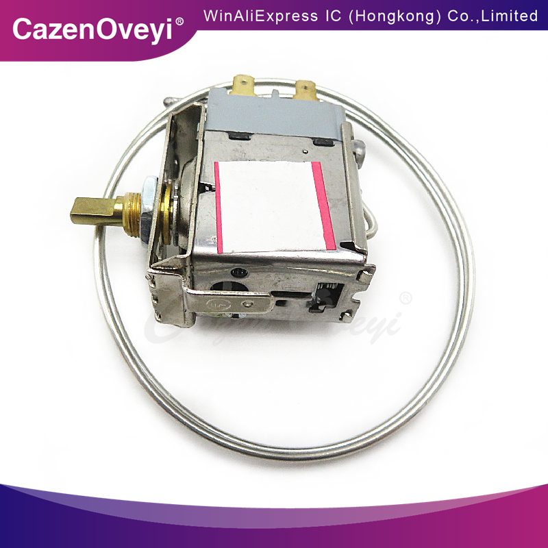 Termostato de WDF28K-920-028 para refrigerador, instalación media, sonda de control de temperatura de congelador de dos pines, 45cm, 1 unidad