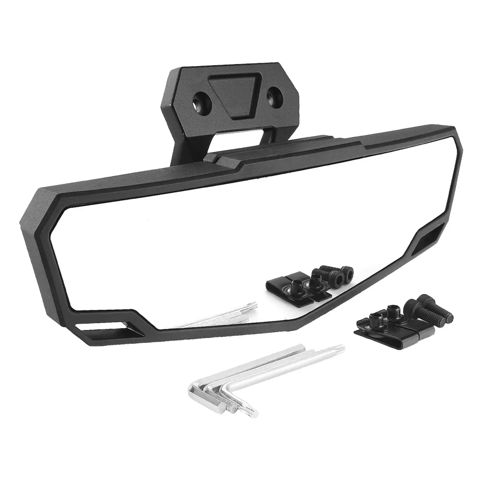 Espelho retrovisor central 2883763   Peças de reposição do espelho retrovisor para Polaris RZR Pro R R 4 RZR Pro XP 4 Fácil instalação