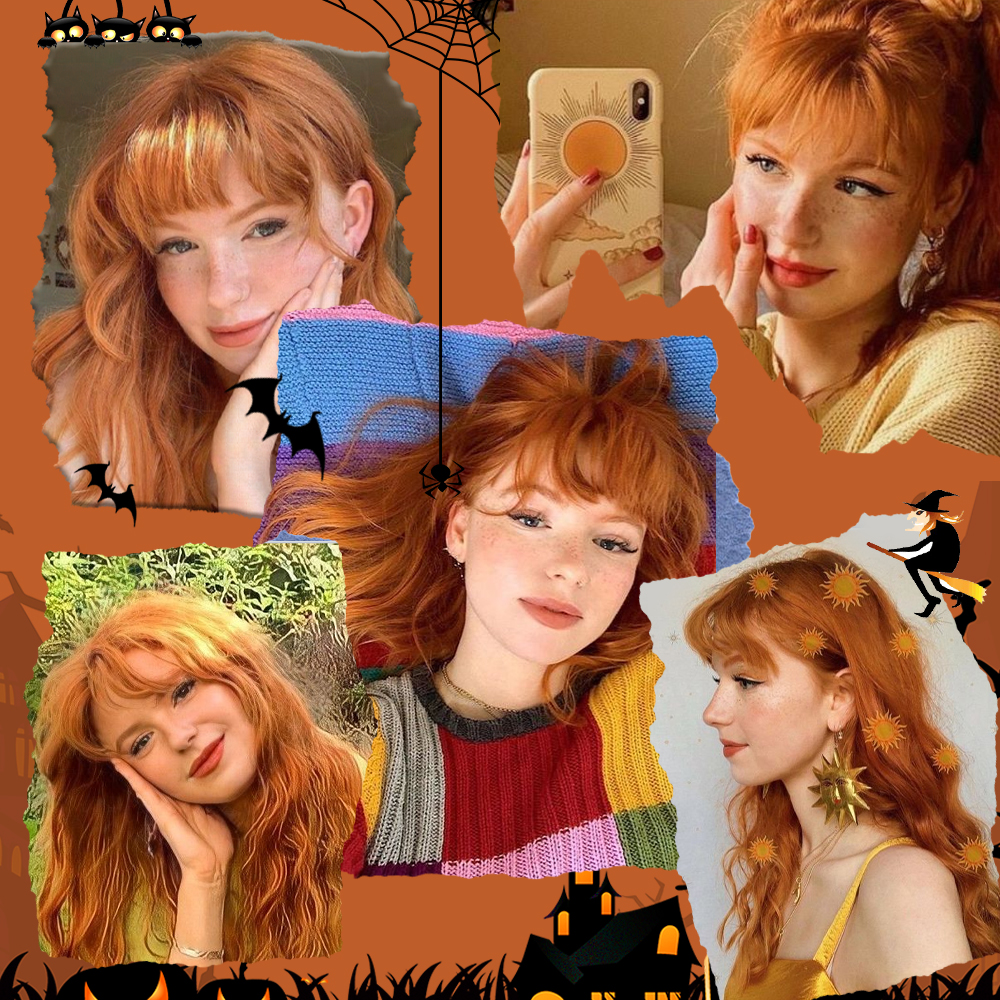 Женский синтетический парик с кудрявыми волнами, с челкой