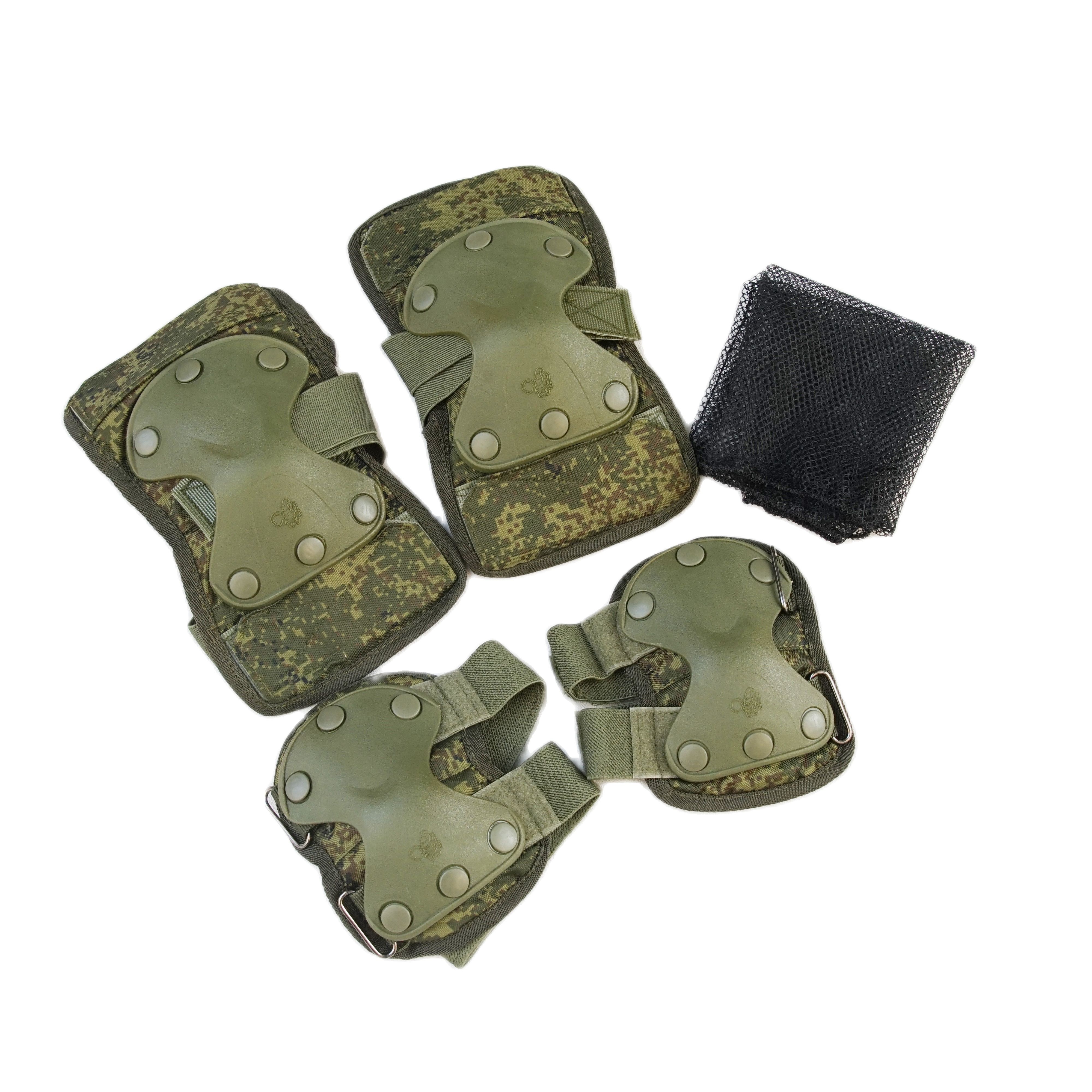 SMTP E1017 EMR rodilleras camuflaje rodilleras equipo táctico rodilleras y coderas
