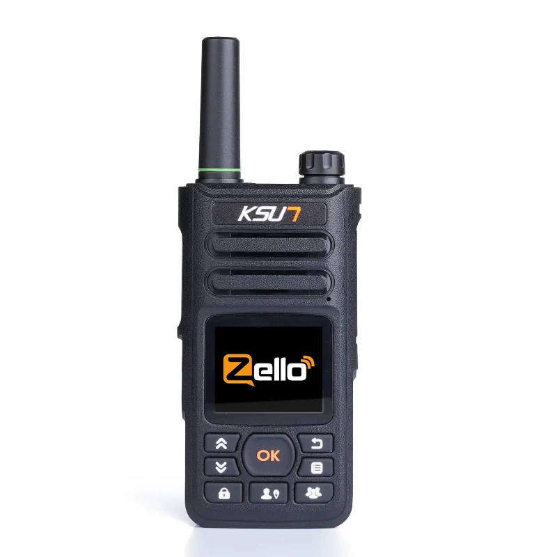 KSUN Long Range Walkie Talkie 100 Miles  PTT Zello Walkie Talkie 4g POC Sim Card WiFi Network Cell Phone Radio
