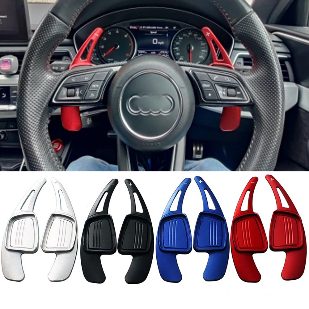 Stuurwiel Shift Paddle Shifter Voor Audi A3/S3 facelift A5 S5 2017 A4 B9 Q7 2016-2017 TT TTS Uitbreiding Versnellingsbak Versnellingsbak