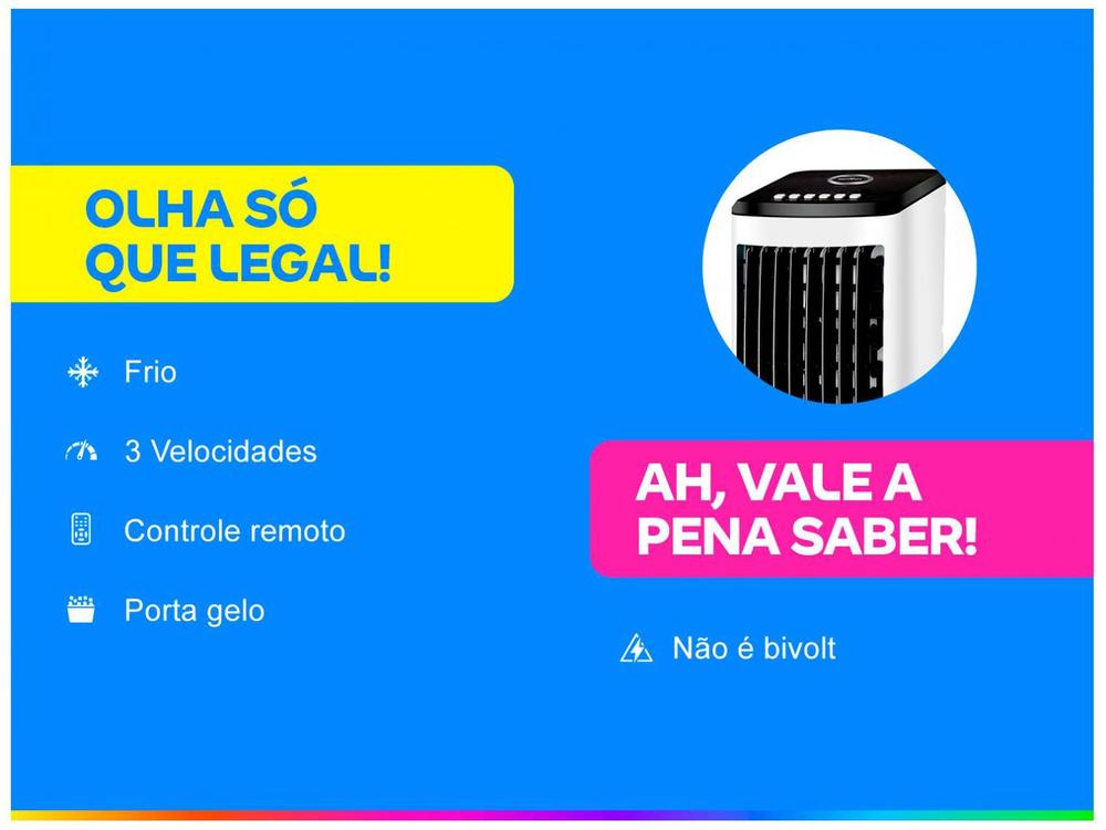 Climatizador de Ar Britânia Frio Umidificador