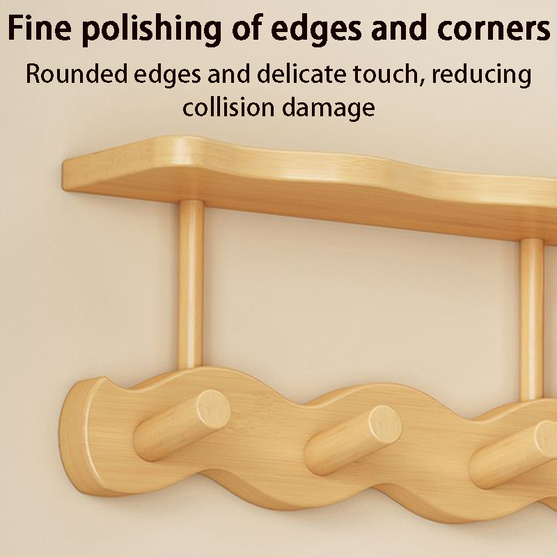 Hall de entrada cabide rack fixado na parede roupas cachecol ganchos armazenamento interior saco chaves organizador cabides com rack armazenamento