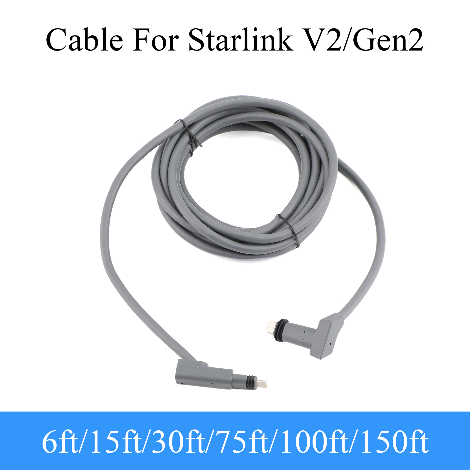 Für starlink v2/gen2 kompatibles cat5e ethernet verlängerung kabel stecker and play geeignet für satelliten router ersatz