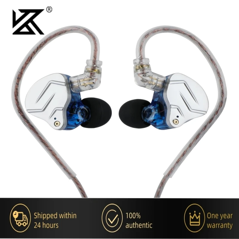 KZ ZSN PRO 1BA 1DD гибридные наушники-вкладыши HIFI металлические басовые наушники спортивная музыкальная гарнитура сменная