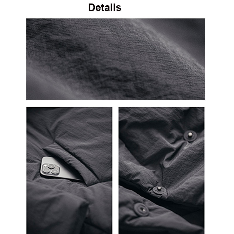 Damska kurtka puchowa Maden z bawełnianym wypełnieniem, luźny krój, ciepła krótka kurtka typu puffer, codzienna, do pracy, czarna, koreańska parka, zimowa odzież wierzchnia.