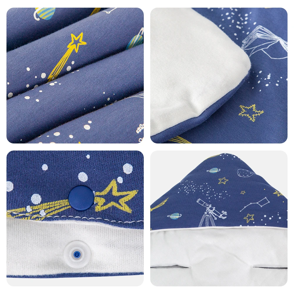 Baby Wrap Blanket For The Newborn With Windproof Hooded In A Infant Car Seat Autumn Warm Envelope For Discharge 0-12 Months