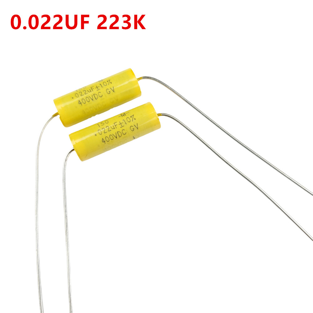 Подлинный США Mallory 0,022 UF 223K тональный колпачок (конденсатор) для электрогитары Epiphone 1959 LP SG