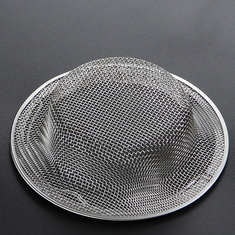 Stainless Steel Kitchen Sink Filter Network For Vegetable Washing Basin Sink Sewer Residue Filtration Anti Clogging Leakage Net