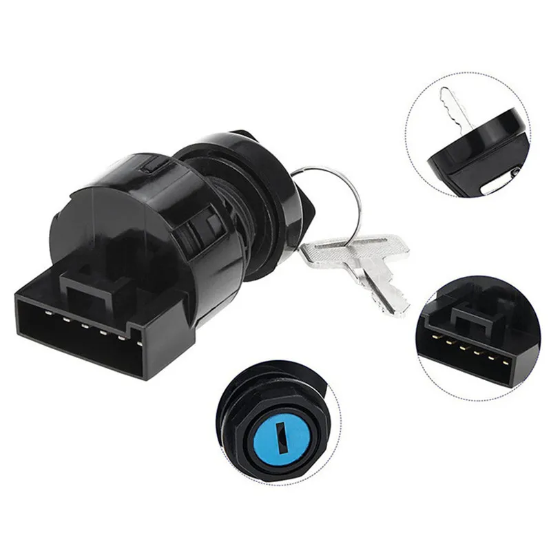 Juego de llaves de interruptor de encendido 4011002 4012164 4012165 4011142 4010390   Para Polaris RZR 170 570 800 900 1000 deportista Ranger