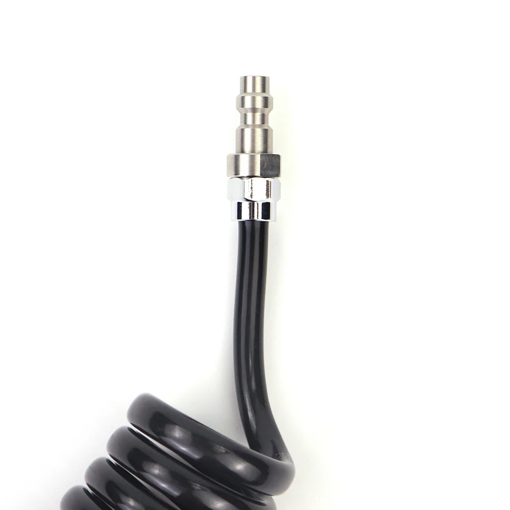 New HPA SLP Flex Air Hose Remote Line Whip Hose , Foster Quick Disconnect Coupler , Airsoft Low Pressure Max 150PSI