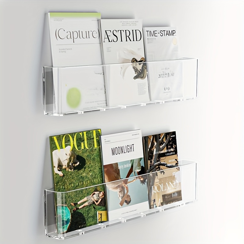 Organizer Picture Book Display Cabinet Bookshelf Children's Wall Behind the Door Reading Magazine Storage Wall Hanging Bookshelf