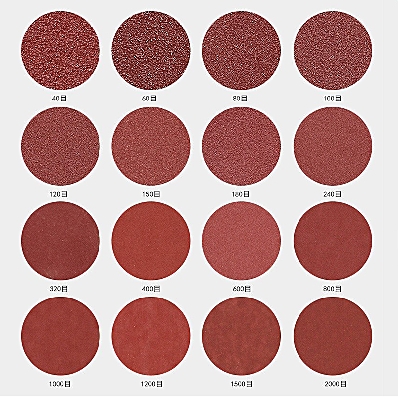 Conjunto de lixa de 125mm, 5 polegadas, 40-60-80-120-2000, grade de metal polido, ferramentas abrasivas para trabalhar madeira, acessórios dremel, consumíveis