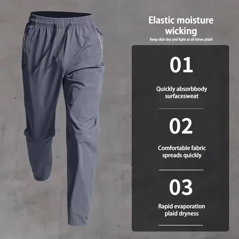 Męski jesienny dres do biegania Casual Outdoor Szybkoschnące ubrania do biegania na jesień i wiosnę Idealny trening sportowy na siłowni