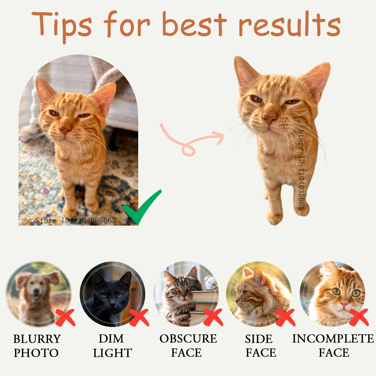 IHX Custom Ugly Pillow for Friend or Pet, Funny Custom Dog Weird Pillow Case，Turn Cat Into Pillow，Custom 3d Animal Shape Pillows