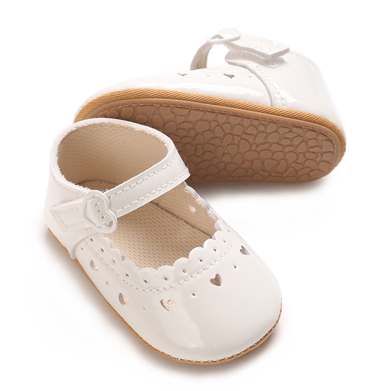 Chaussures Mary Jane à la mode et élégantes, adaptées aux bébés et aux filles de 0 à 1 ans, chaussures de marche légères