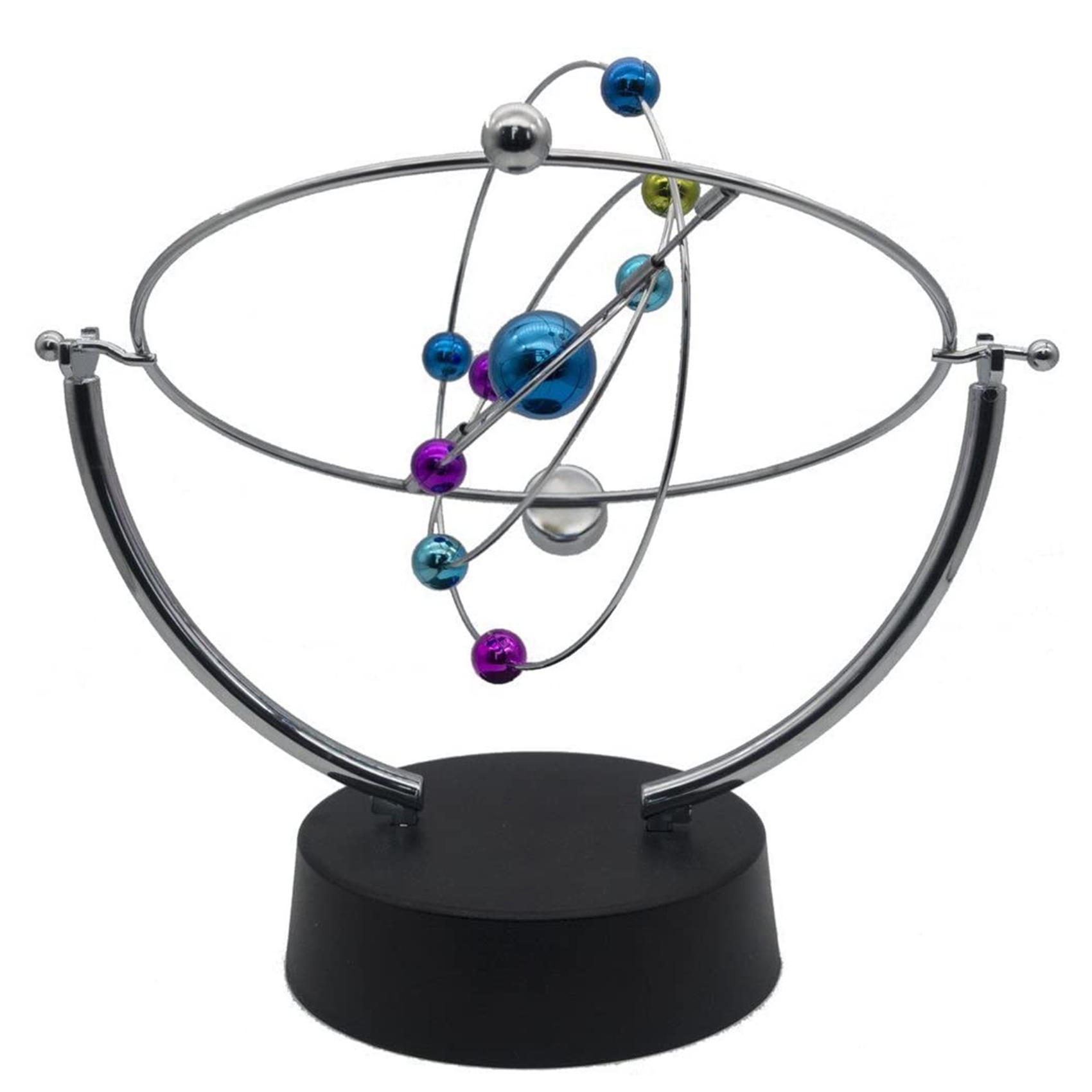 Kinetic Art Asteroid - Electronic Perpetual Motion Desk Toy Home Decoration