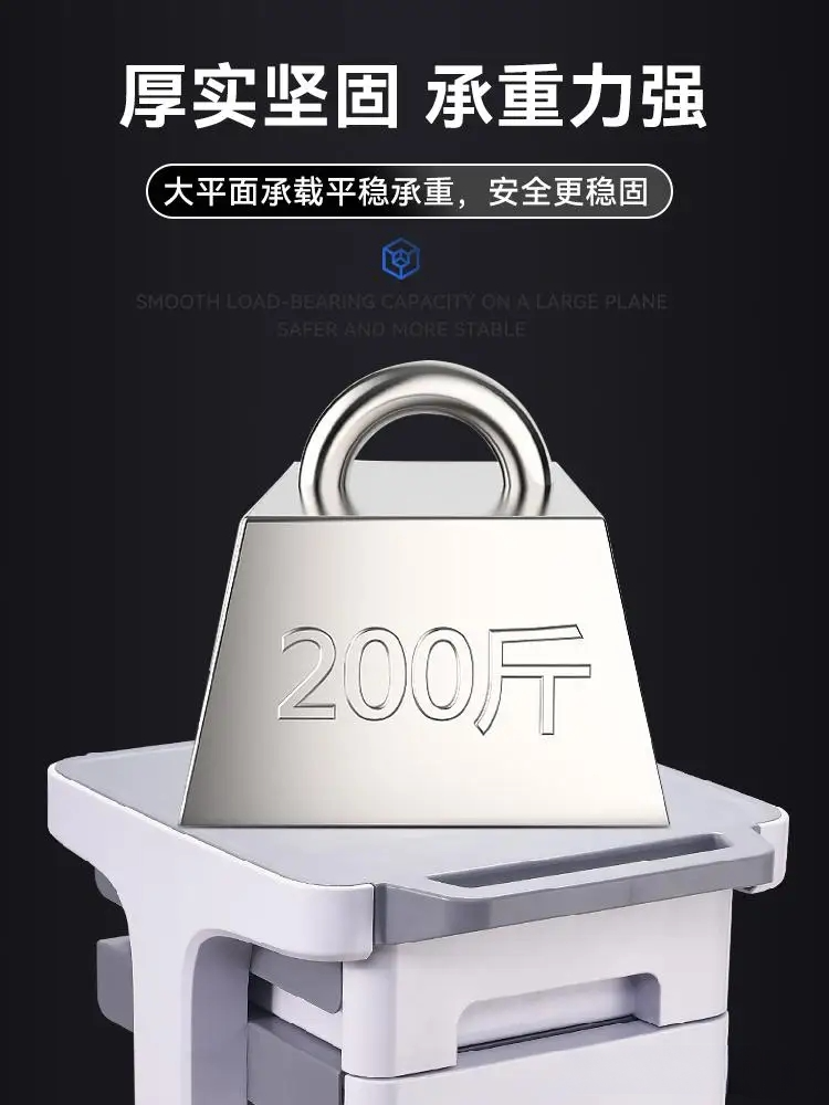 Lo stesso salone di bellezza di fascia alta Carrello speciale Scaffale Piccolo strumento a bolle Cassetto mobile per auto Meubles Carrello per salone Cosmetico