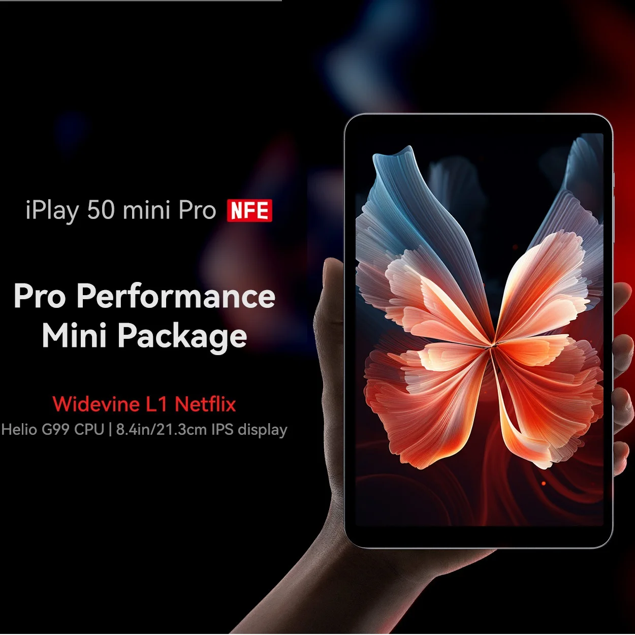 Alldocube-Mini tableta iPlay50 PRO de 8,4 pulgadas, dispositivo con Android 13, 8GB de RAM, 128/256GB de ROM, Netflix L1, almacén de RU/ES, envío rápido