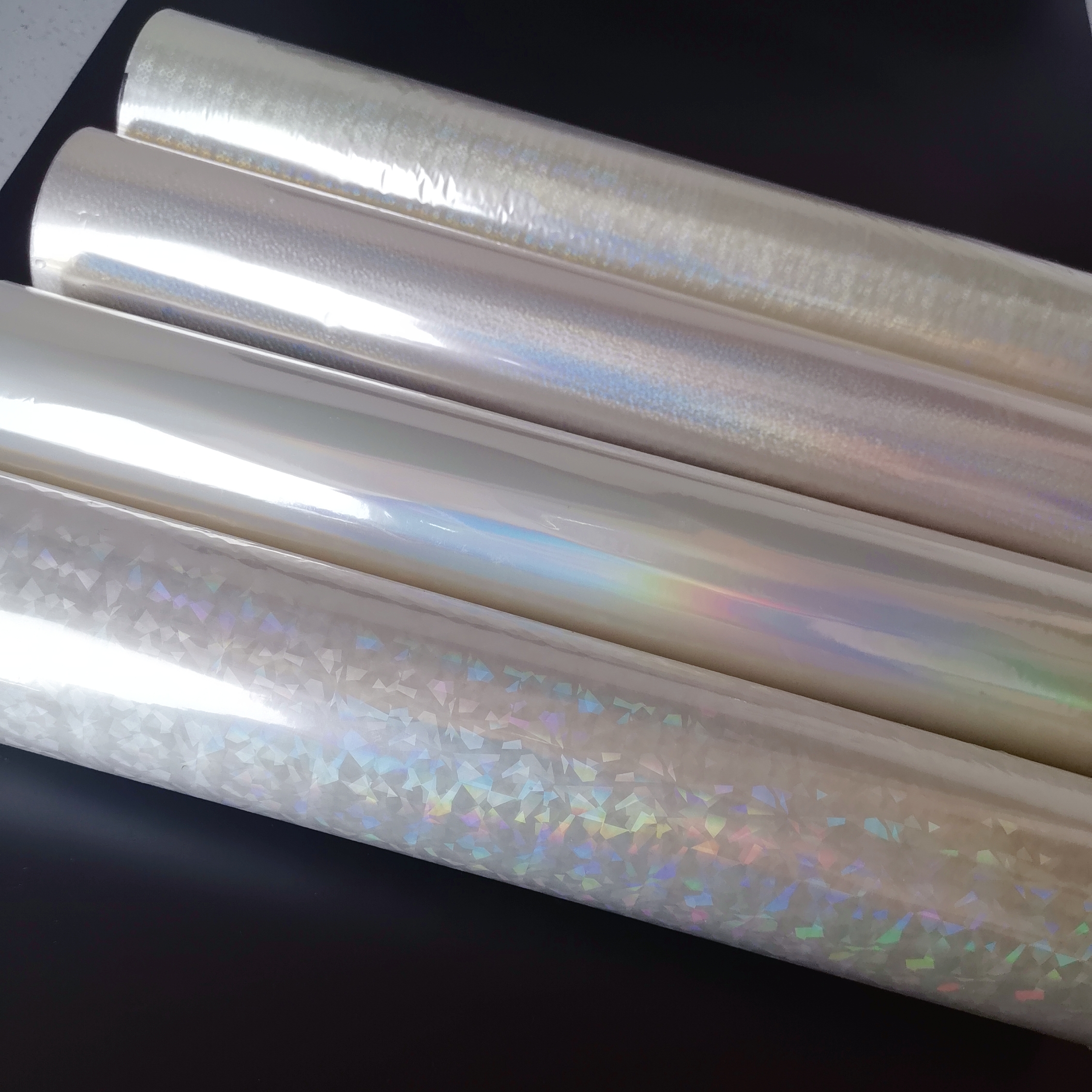 A3 Size Holographicy Plain Transparent Hot Stamping Foil Film On Paper or Plastic 32cm X 120m/Lot DIY Package Box