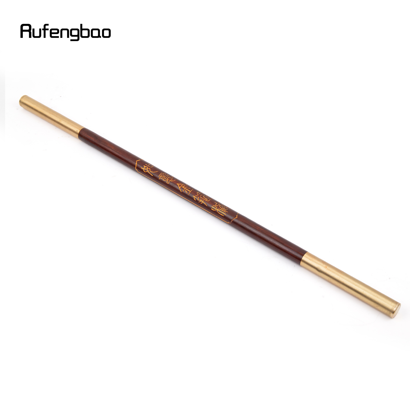 伝統的な茶色の木製の手作りのワンド、絶妙なルタル用品、エネルギーの癒し、コスプレと映画、45cm、ファッション
